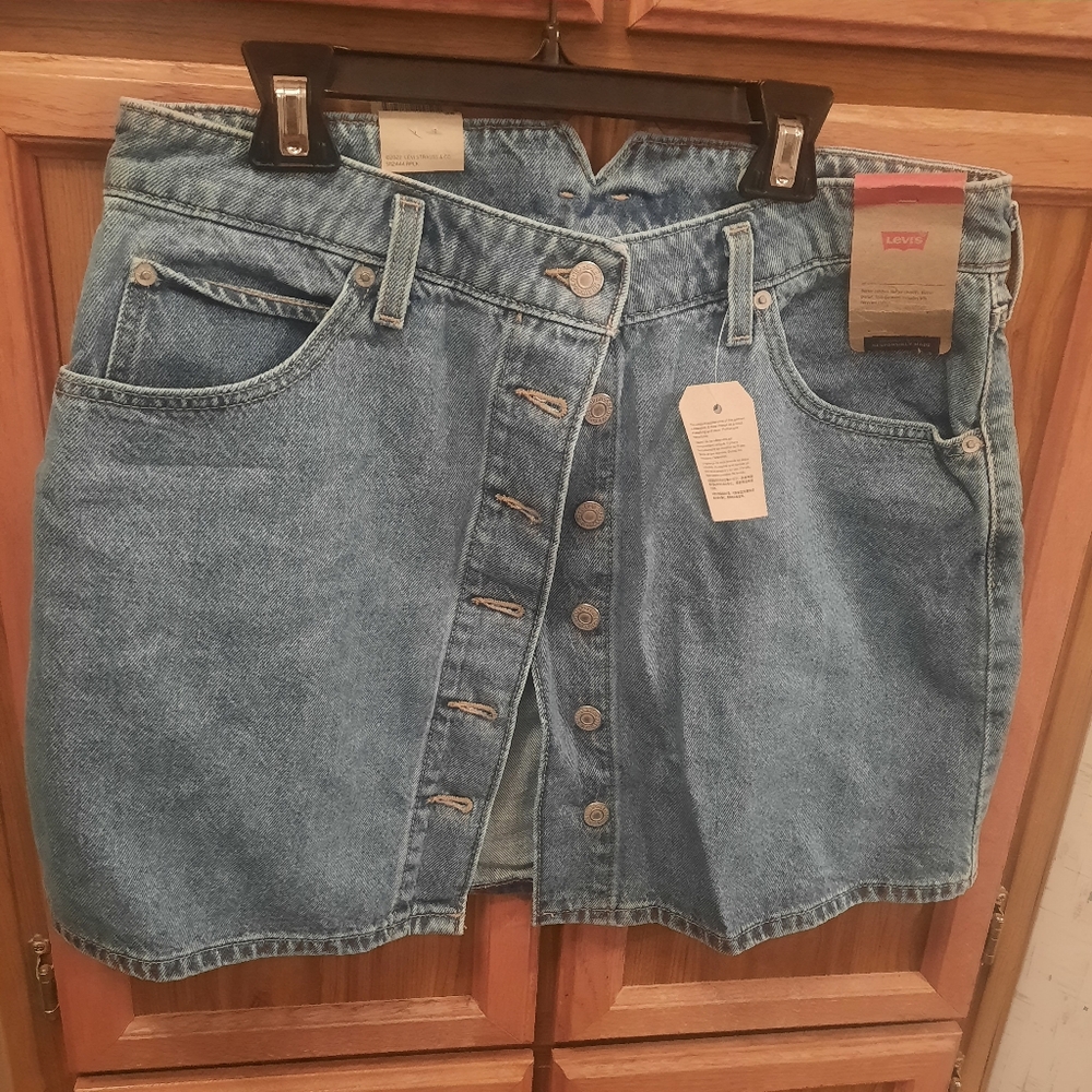 Levi's Blue Denim Skirt